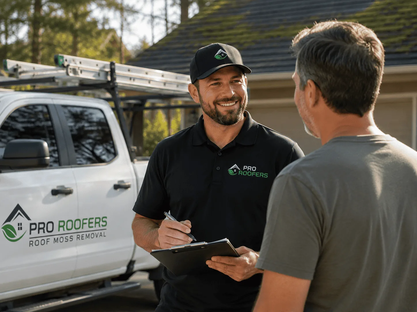 Roof Moss Removal Ashley, OH FAQs